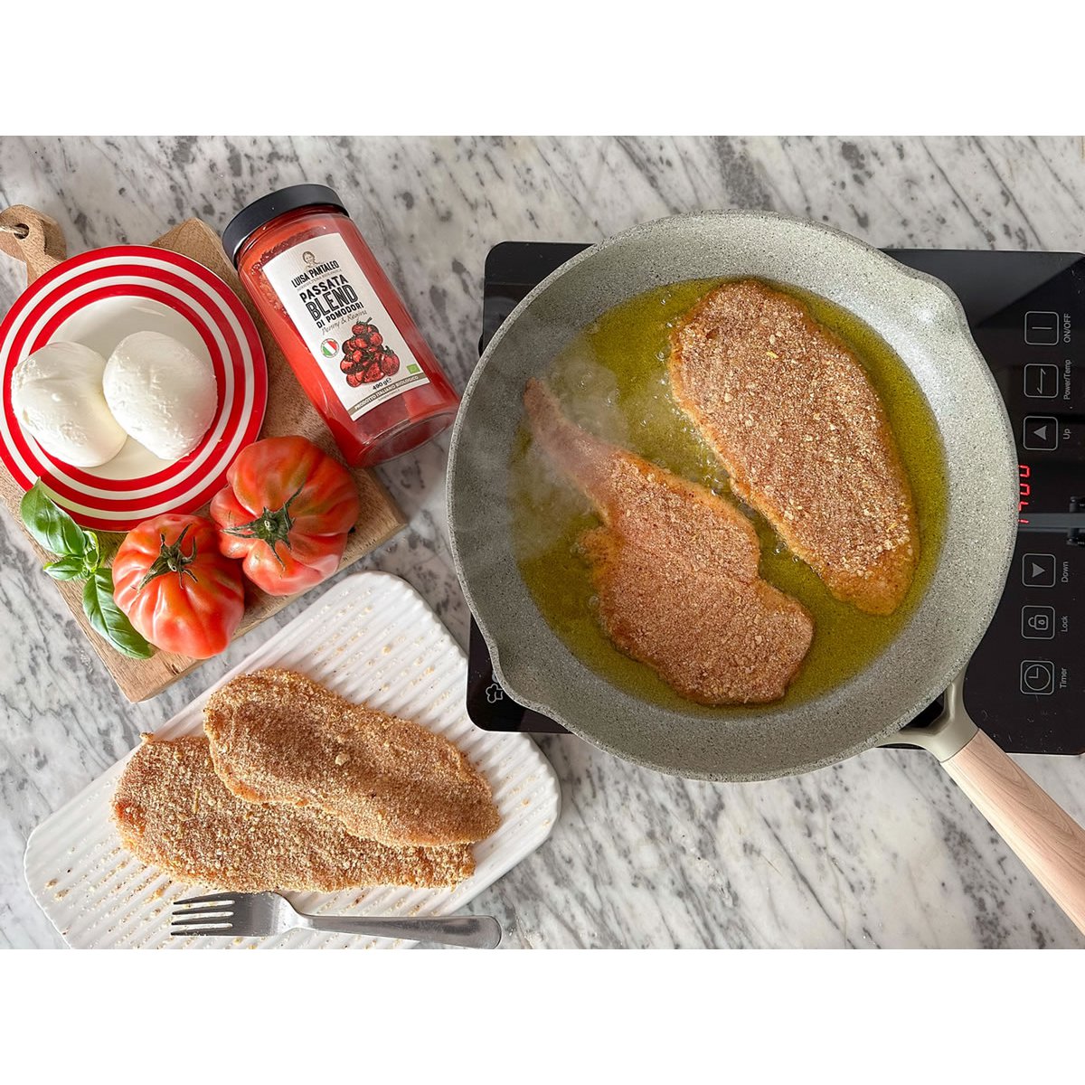 Luisa Pantaleo Passata Mischung aus Bio-Penny- und Regina-Tomaten, hergestellt in Italien