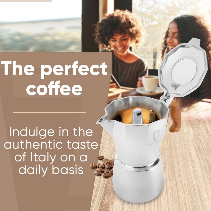 Moka-Kanne aus Aluminium, 300 ml