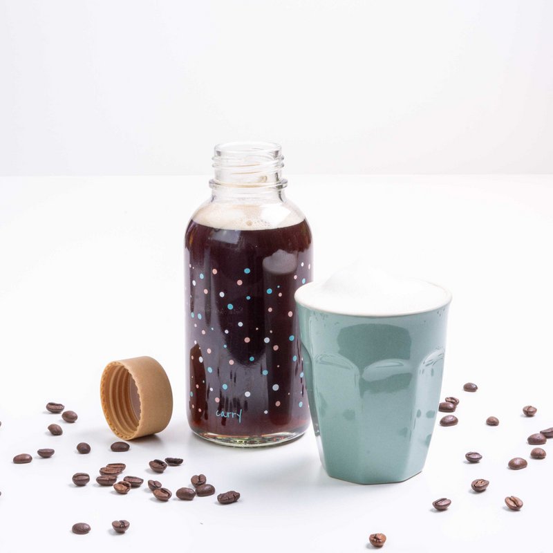 FLYVENDE CIRKLER 0,4 l glasflaske