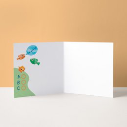Grußkarte | Schwimmdiplom