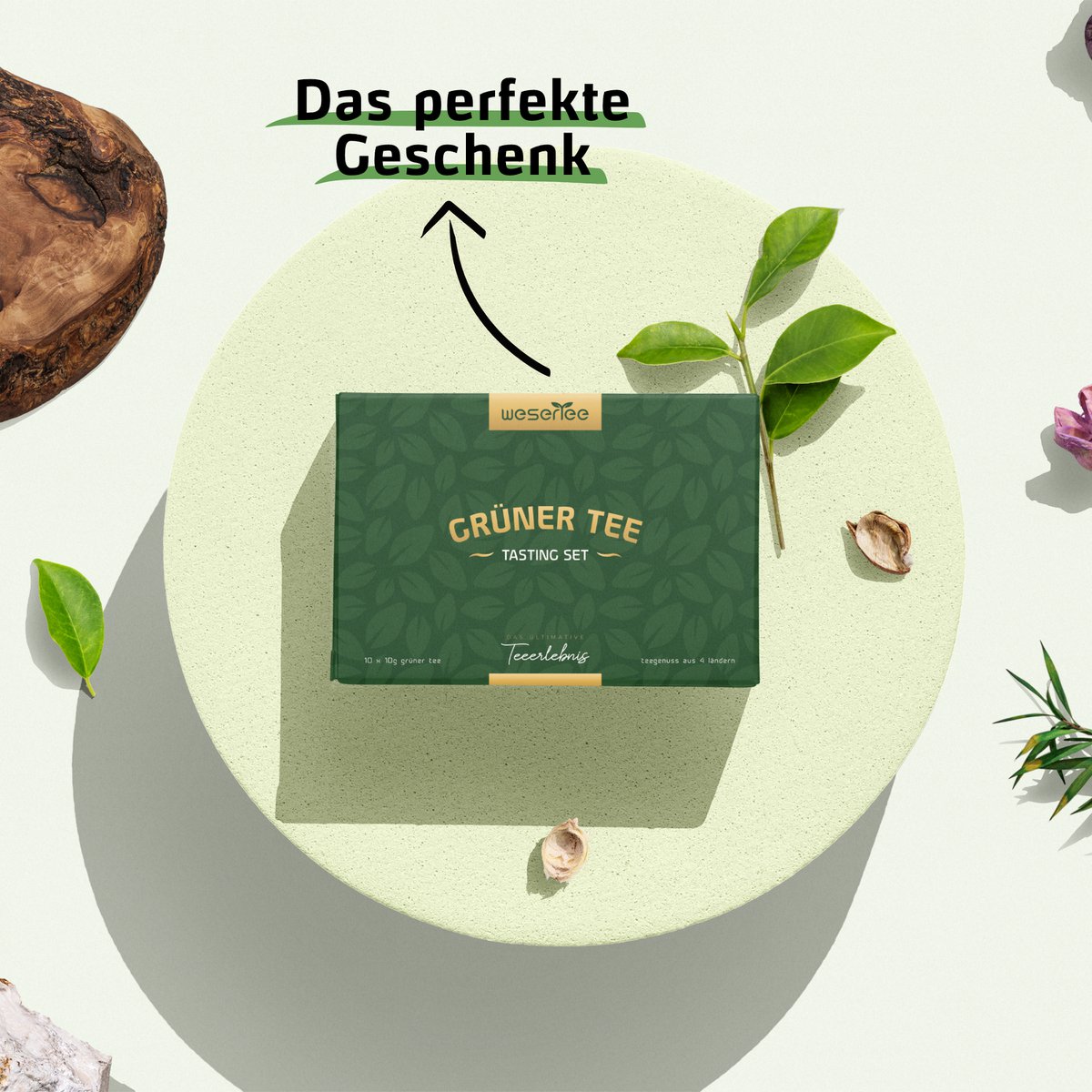 Coffret de dégustation de thé - Grüner Tee