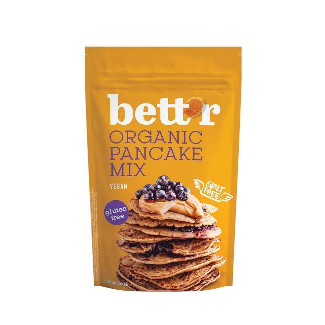 Organic Pancake Mix, organic, Bett'r, 400g