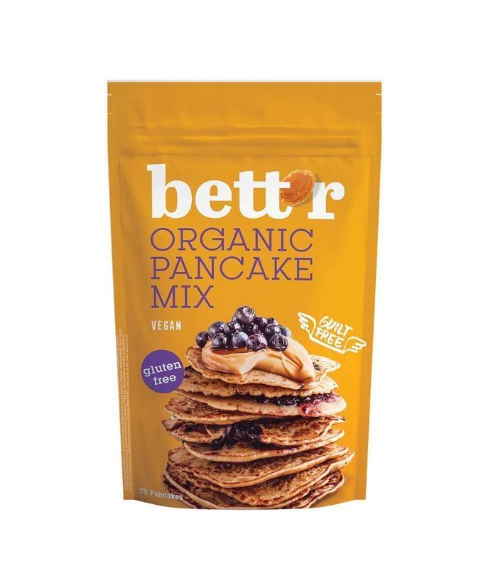 Organic Pancake Mix, organic, Bett'r, 400g
