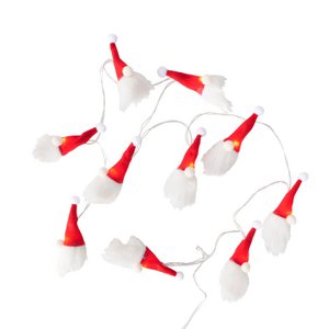 String lighting Santa Claus 10 LED 165cm