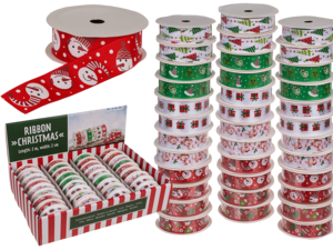 Band, Weihnachten, Polyester, 2 cm x 2 m,