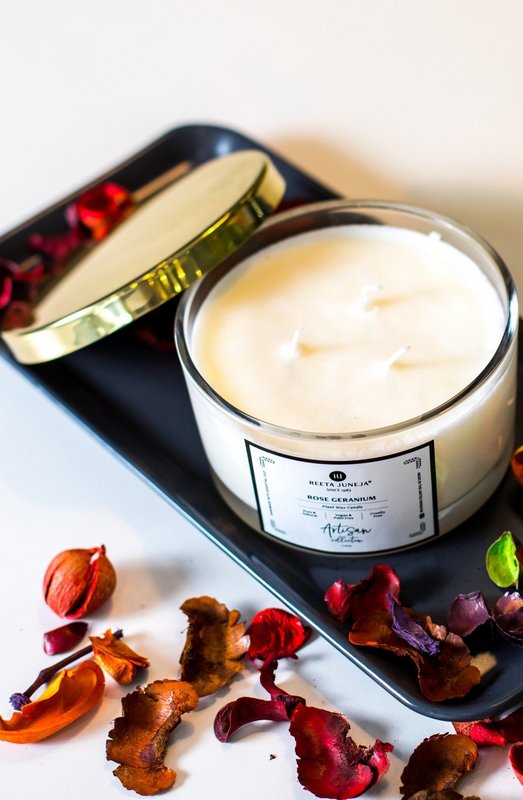Artisan CollectionRose Geranium Home Candle (386 g / 13,6 oz)