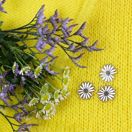 Anstecknadel Margerite - Schöne Anstecknadel einer Margerite