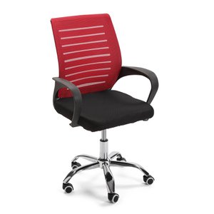 BLACK/ RED OFFICE CHAIR