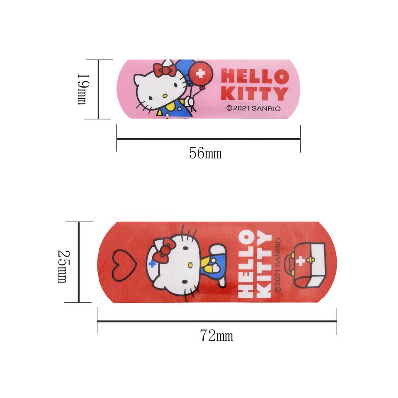 🩹 HELLO KITTY DRESSINGS – ÆSKE MED 24 STK