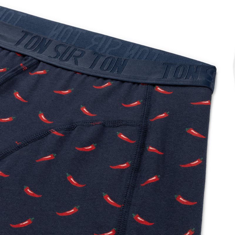 Red Hot - Men's Socks & Boxershort - Gifts For Him - Organic