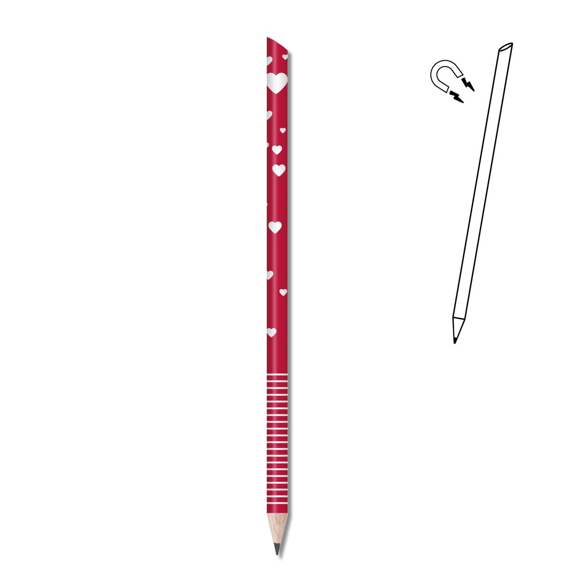 Herzmagnetstift