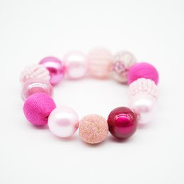 Stephisimo "Small Bollywood" bracelet, Rosé-Pink