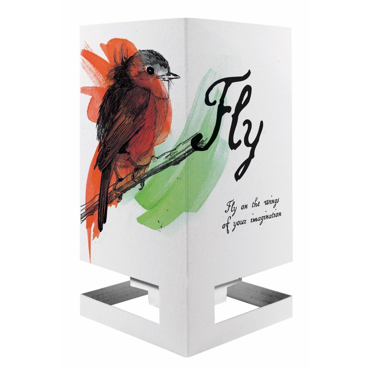 CARDLE Fly (Flights of Fancy) - Candle Holder Greeting Card 