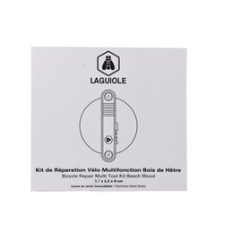 Kit di riparazione Laguiole per bicicletta multifunzione in legno di faggio