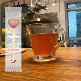 30 bastoncini di tea-pop alla pesca (senza confezione e vassoi)