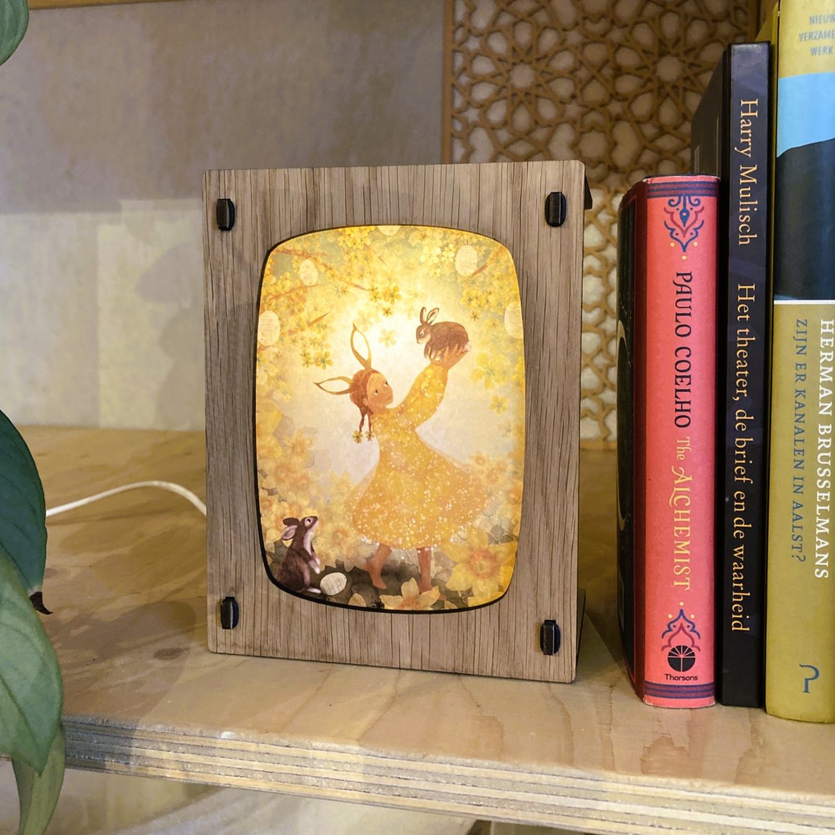 Postcardlamp Basic | Oak
