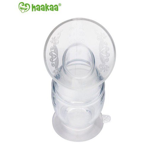 Haakaa 100% Natural Silicone Milk Collector 150ml + Gray Lid
