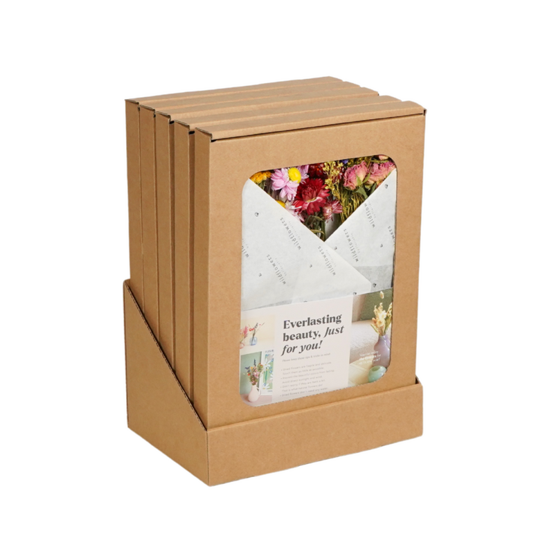 Giftbox - Dried Flowers in Letterbox - Multi