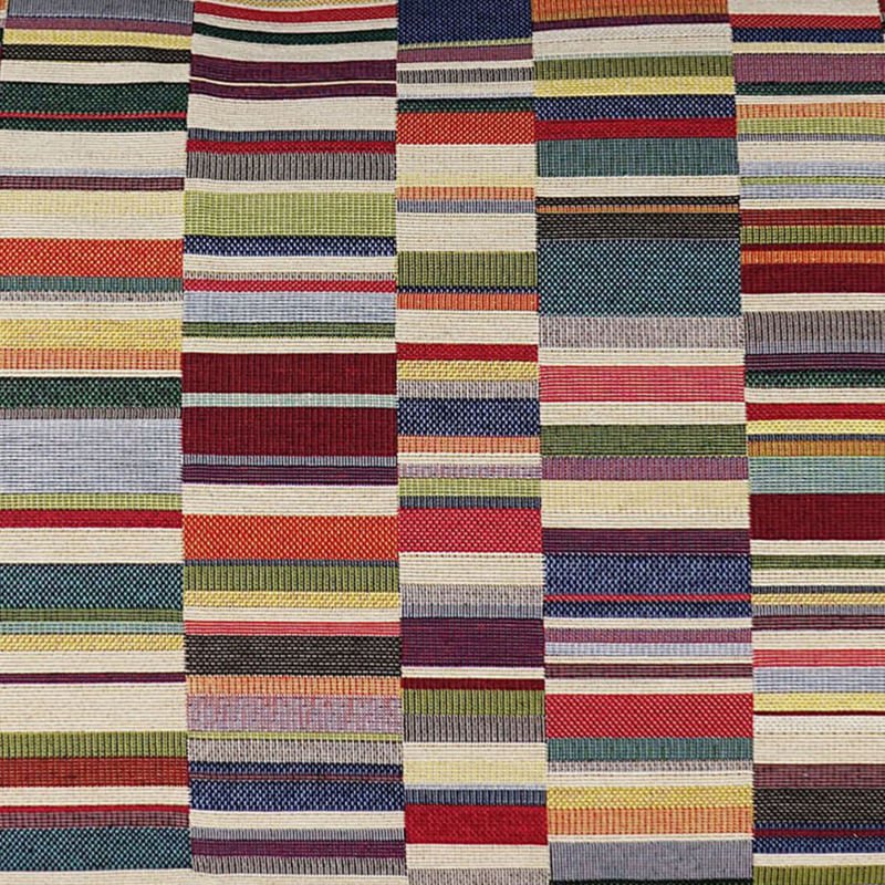 042 Pillow Jacquard short stripes light 60x40