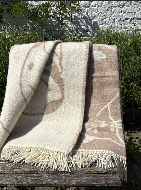 Legende kat plaid - 100% nz uld