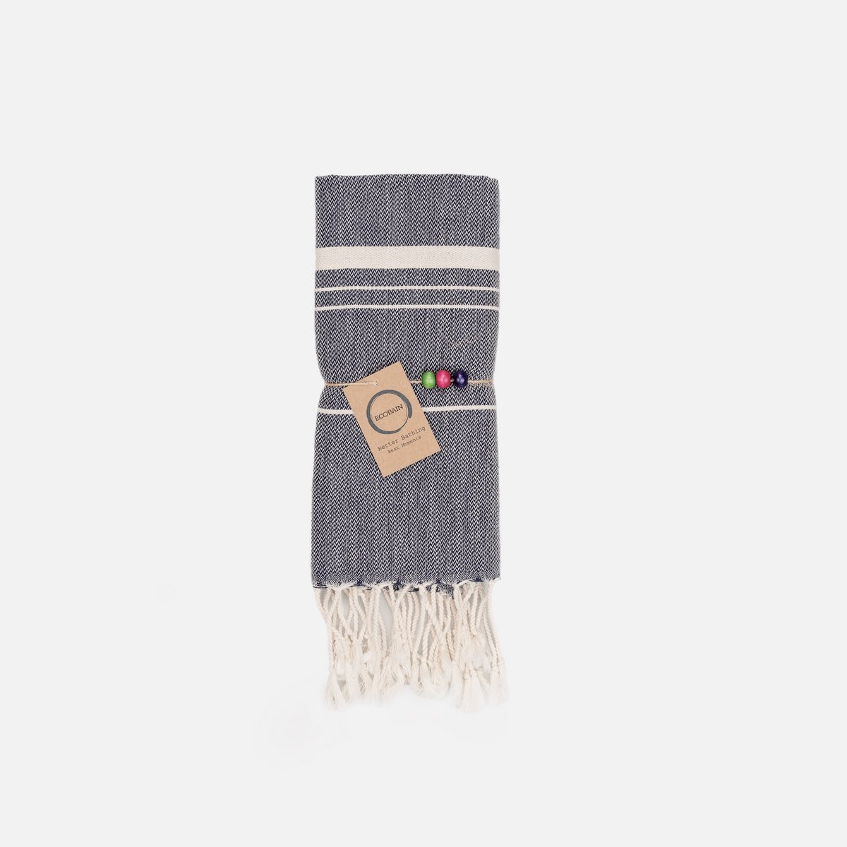 Ecobain Towel "Air" | Midnight Anchor (Dunkelblau)