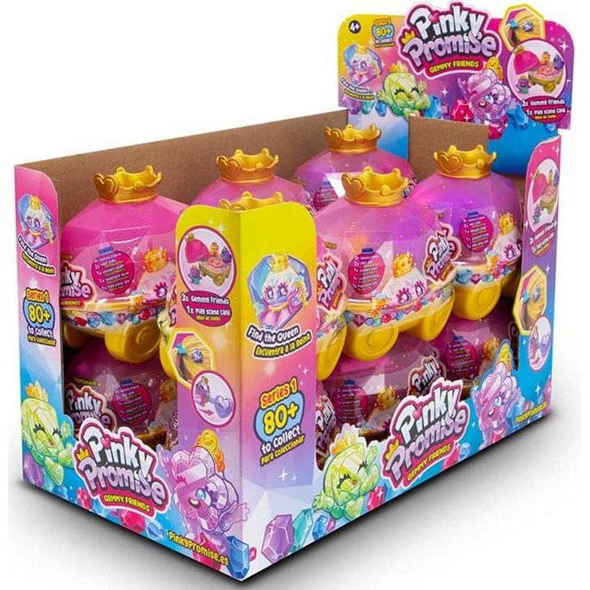 Bandai - Coffret Pinky Versprechen Gemmy Friends Royal Cariage 7x8cm