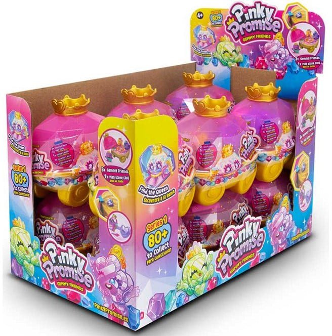 BANDAI - COFFRET PINKY PROMISE GEMMY FRIENDS ROYAL CARIAGE 7X8CM