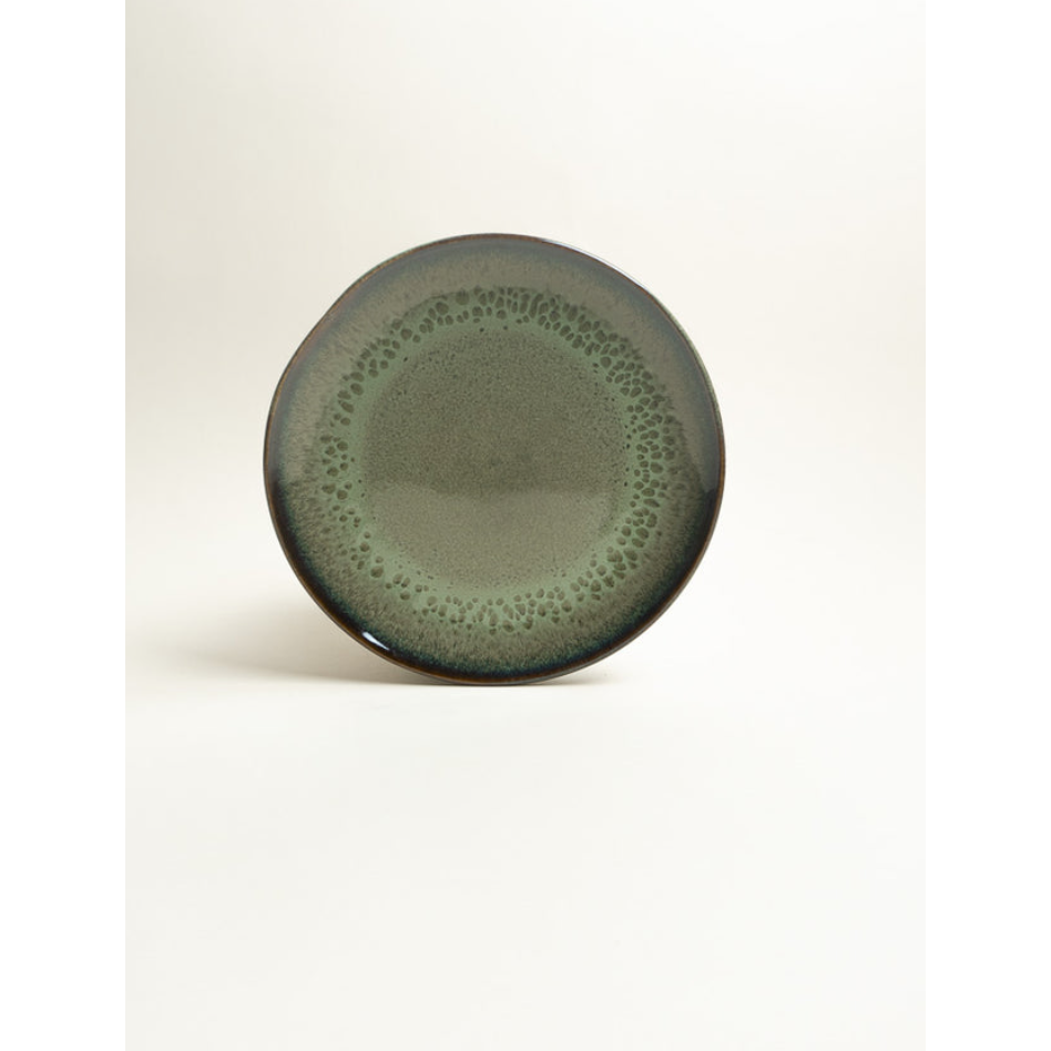 Evora Salad plate green x 6