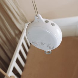 Baby Mobile Music box white