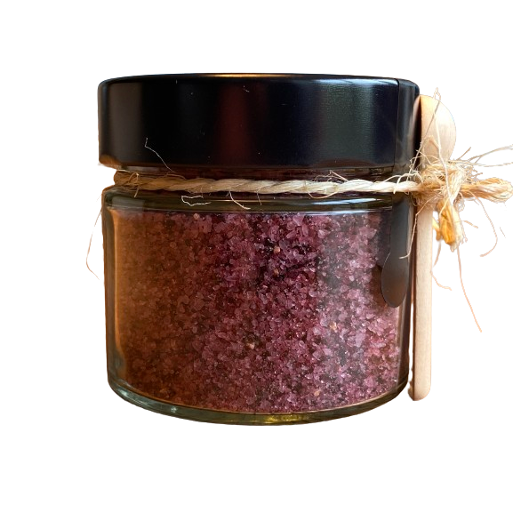 Zeezout met hibiscus uit Mallorca