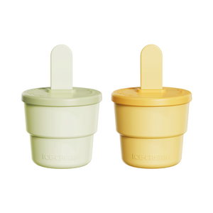 2 ice cream pots