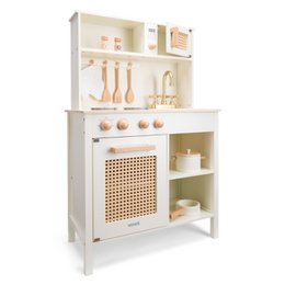 Cocina infantil de juguete de madera - Rattan