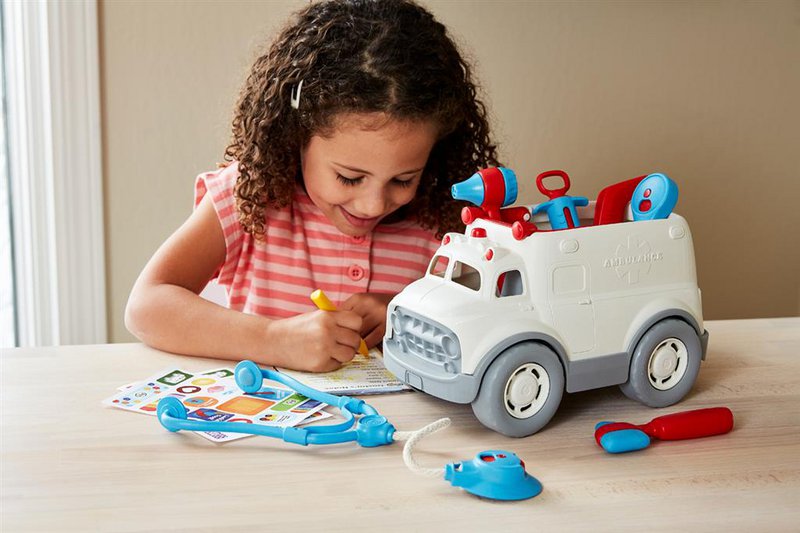 GreenToys - Ziekenwagen-Dokter