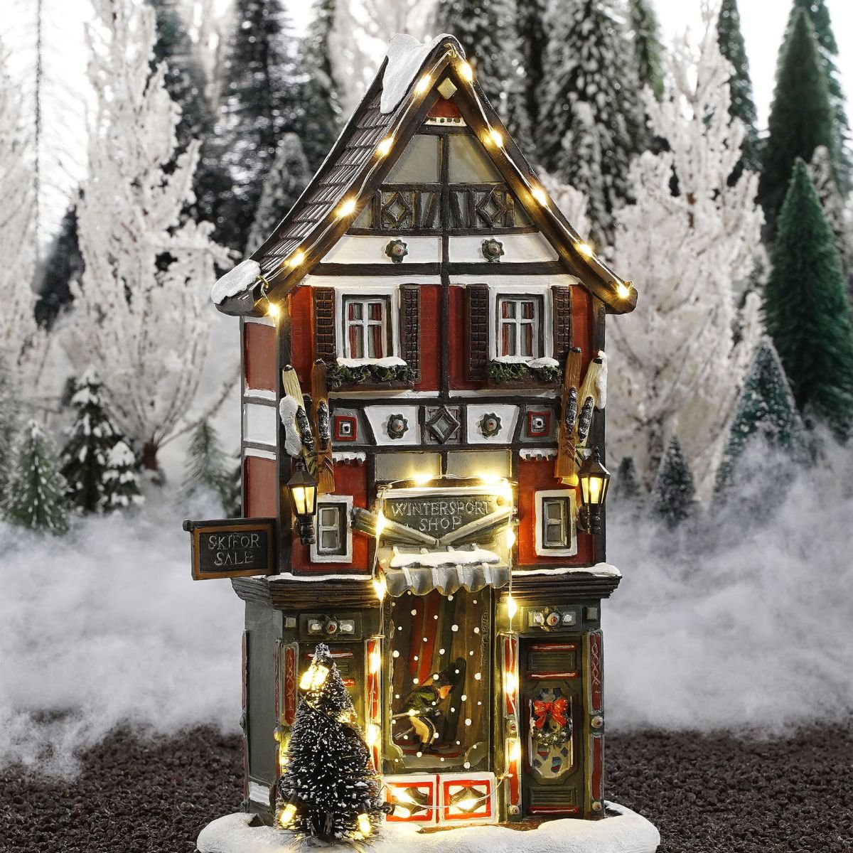 Christmas village miniature Luville Originals Multi-coloured