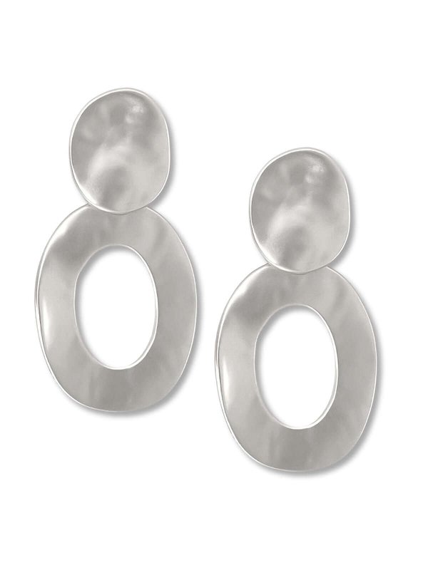 Orecchini Meke color argento