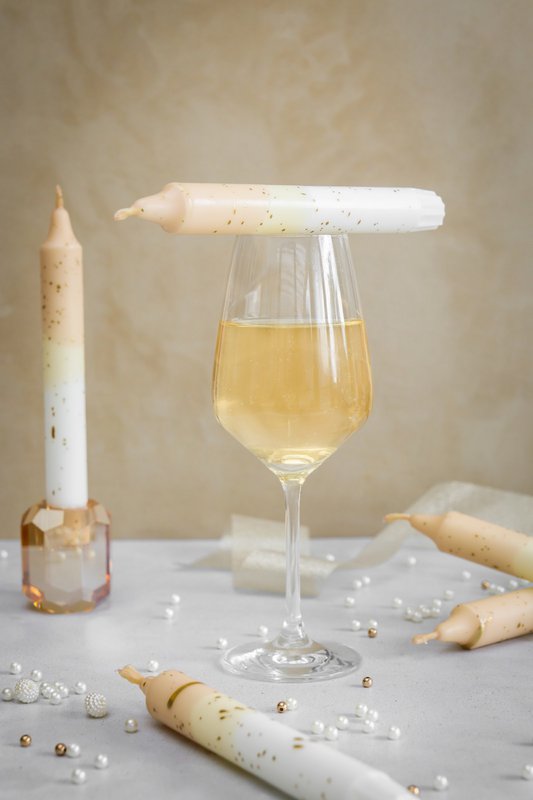 Candelador de candelabros Crystal Champagne