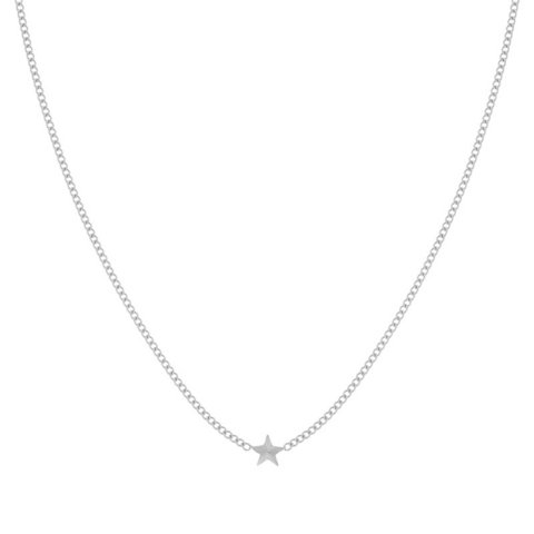 NECKLACE FLAMED STAR