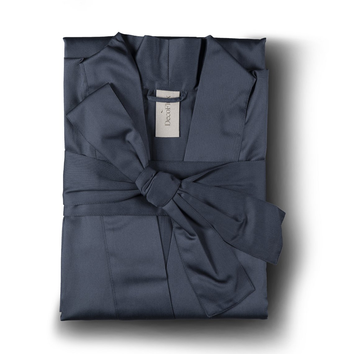 Badjas Kimono Effen Antraciet