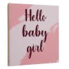 Tile - 'Hello Baby Girl'