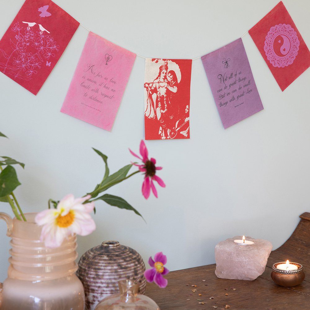 Wishing flag | Love | Greeting Card
