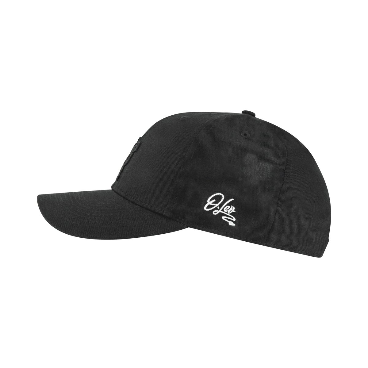 O.Leo baseballkasket - Sort - Black Lion - Unisex