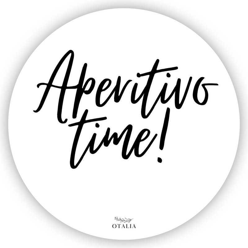 Pizza box: aperitivo time - Decocard