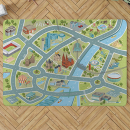 Spielteppich KÖLN