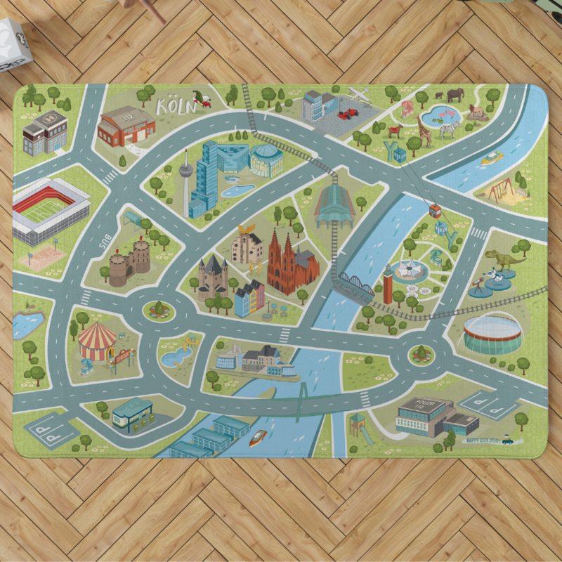Spielteppich KÖLN