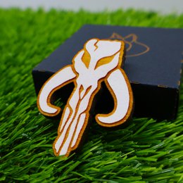 Drewniane lodówki Star Wars - Laserowe ręcznie malowane symbole - Mandalorian, Jedi, Imperium, Rebelianci, Republika, Pierwsze Zamów