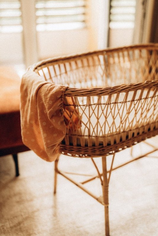 Tisu bassinet arkusz, karmel Daisy