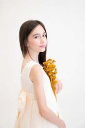 Vestido formal ANABELLA - Melocotón