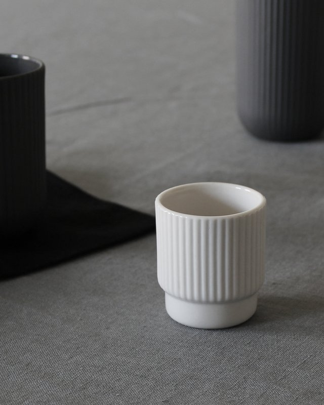 Espressotasse Säule | Weiß