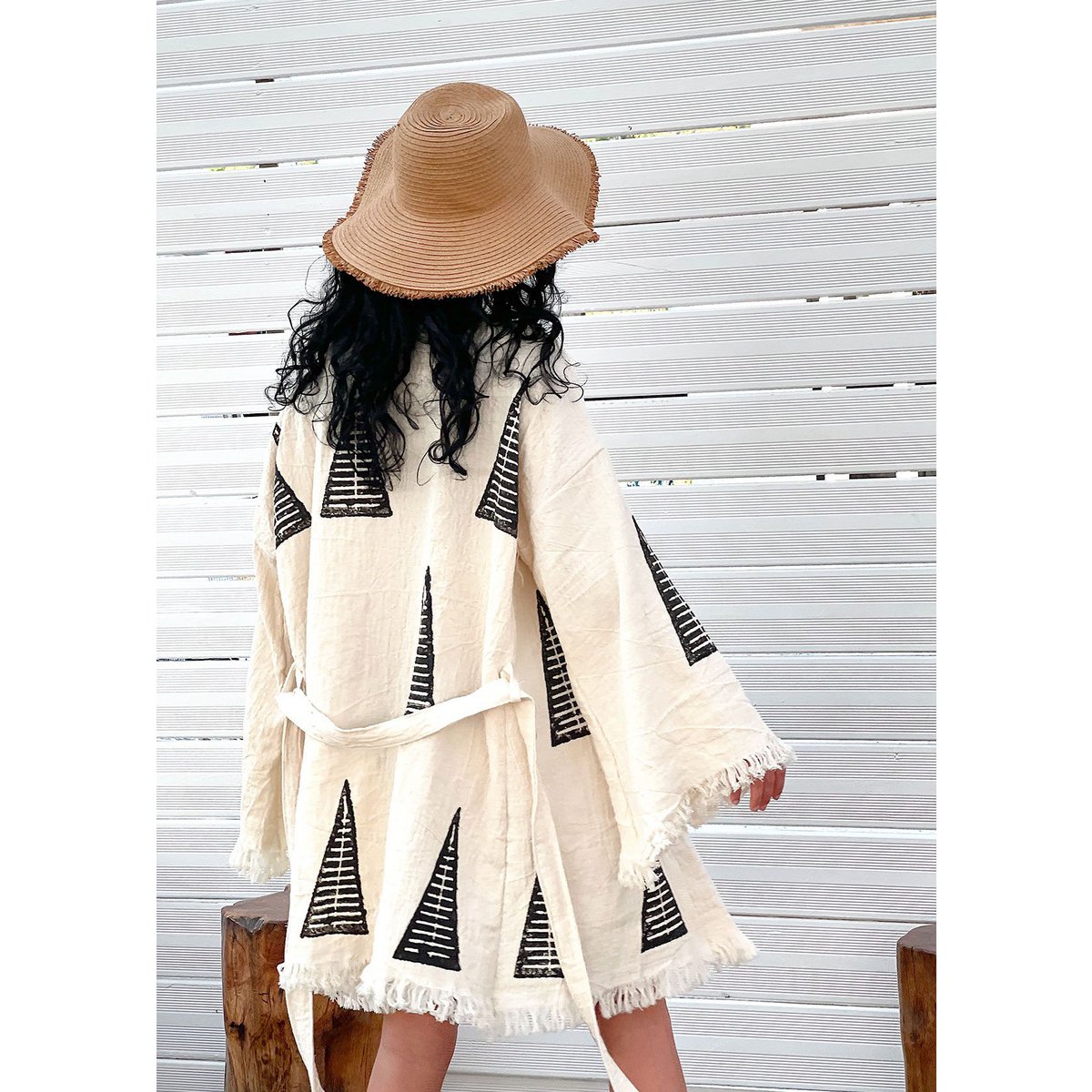 Krótki kaftan Khafre z bawełny organicznej
