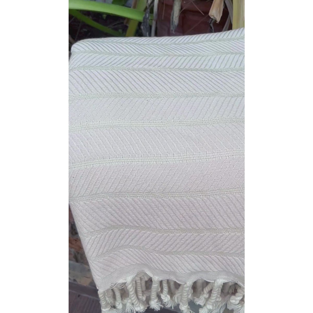Asciugamano Sauna Hammam ILVA in cotone di bambù – Asciugatura rapida e leggero – Bianco - 180x100 cm